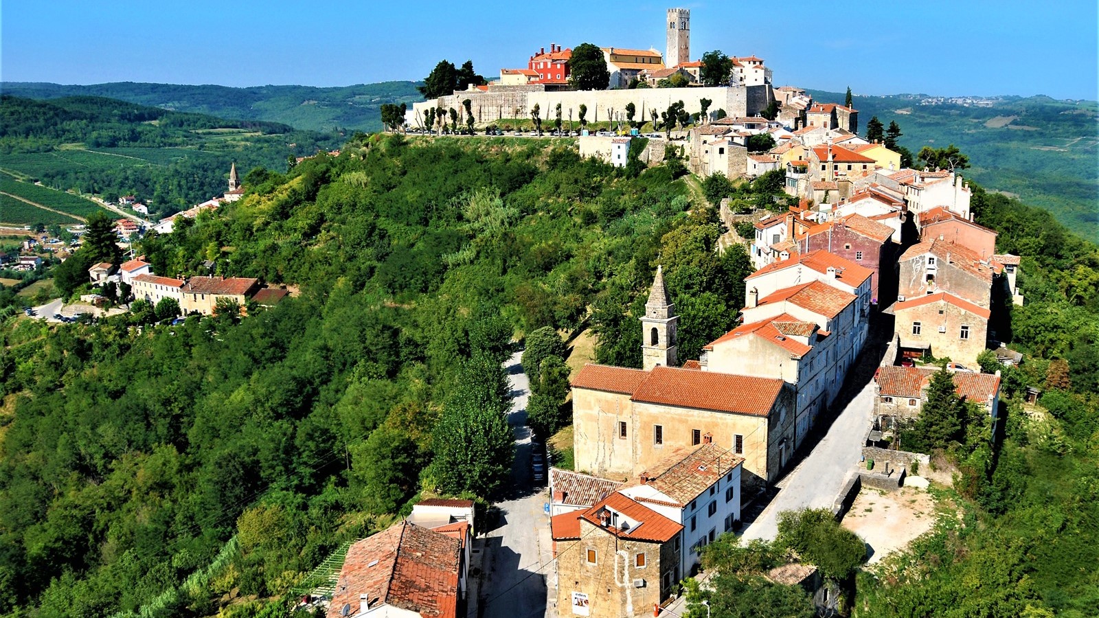 Motovun- Weinregion Istriens