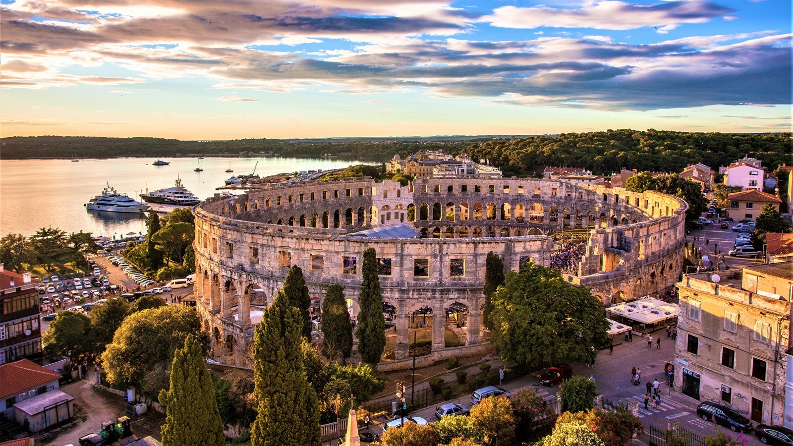 Pula- römisches Amphitheater